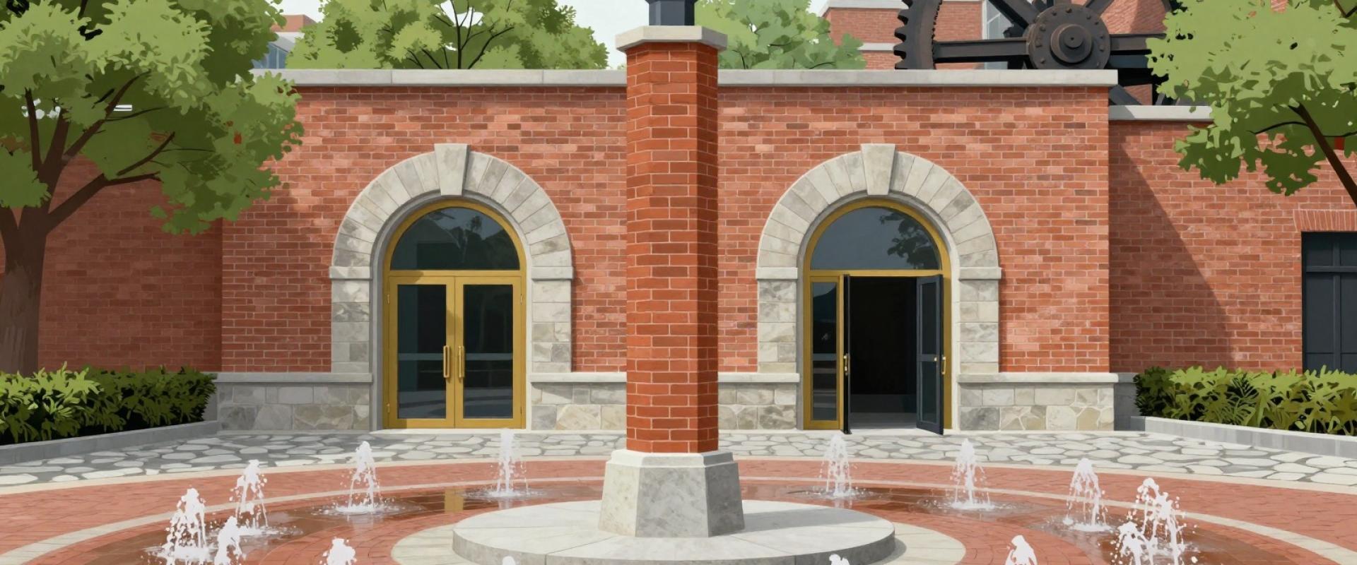 AI-generated illustration of Maaklabs (in Schoenenkwartier)