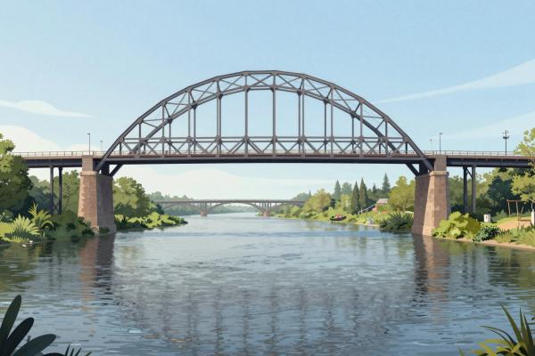 Pirate Island Bridge