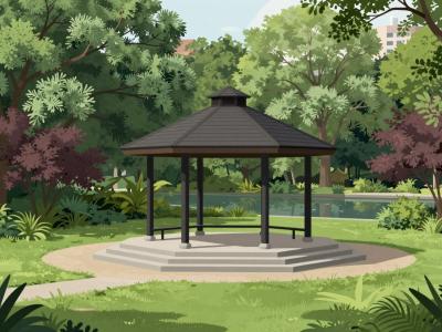 AI-generated illustration of Stadspark