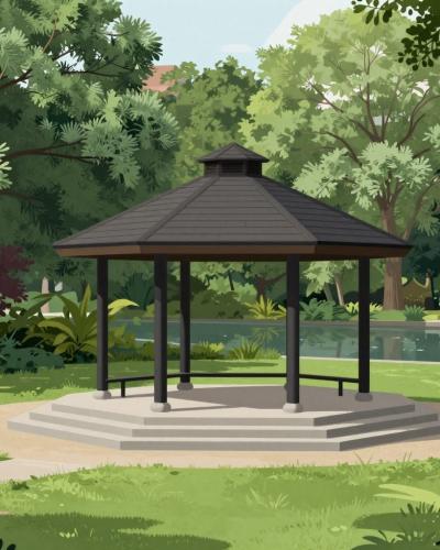 AI-generated illustration of Stadspark