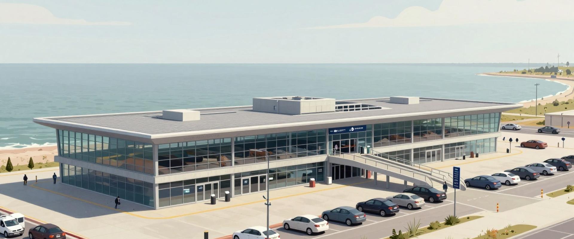 AI-generated illustration of Vlieland and Terschelling Ferry Terminal
