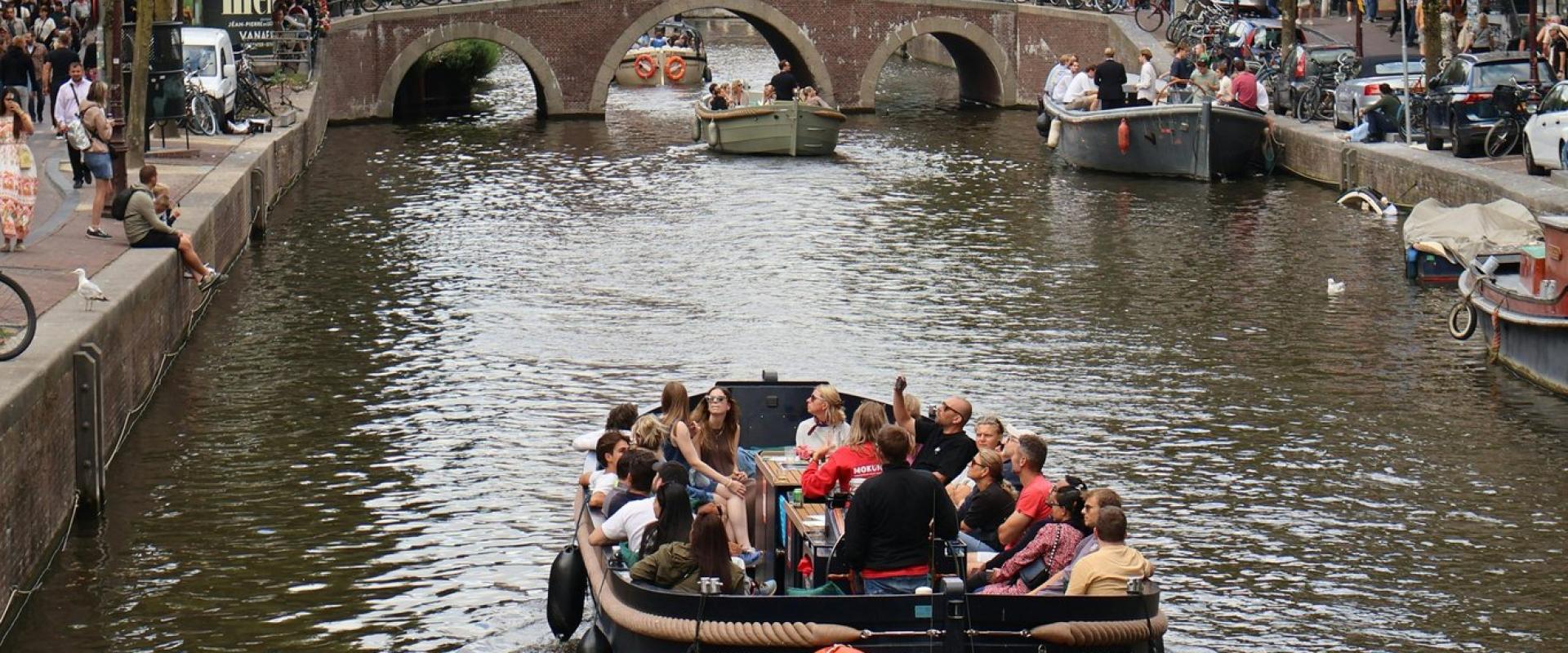 Canal boat tour