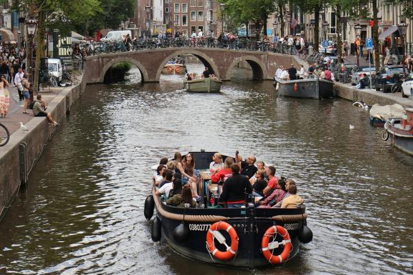 Canal boat tour