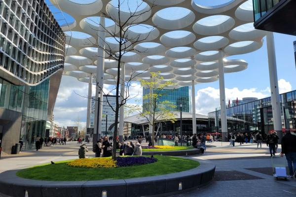 Busiest train station in the Netherlands (Utrecht Centraal)