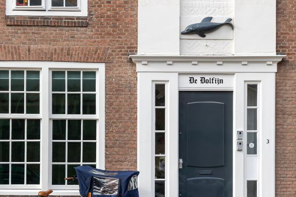 Beautifully gabled houses
