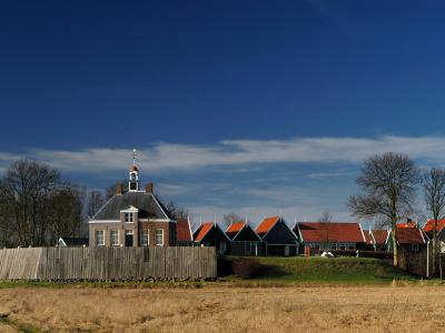 The church-museum on the former island of Schokland