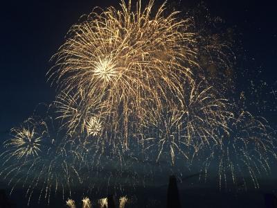 Scheveningen summer beach fireworks (Netherlands 2017) (36539847286)