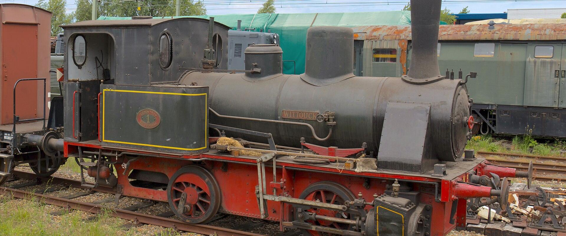 Steam locomotive of the Stoomtrein Goes-Borsele