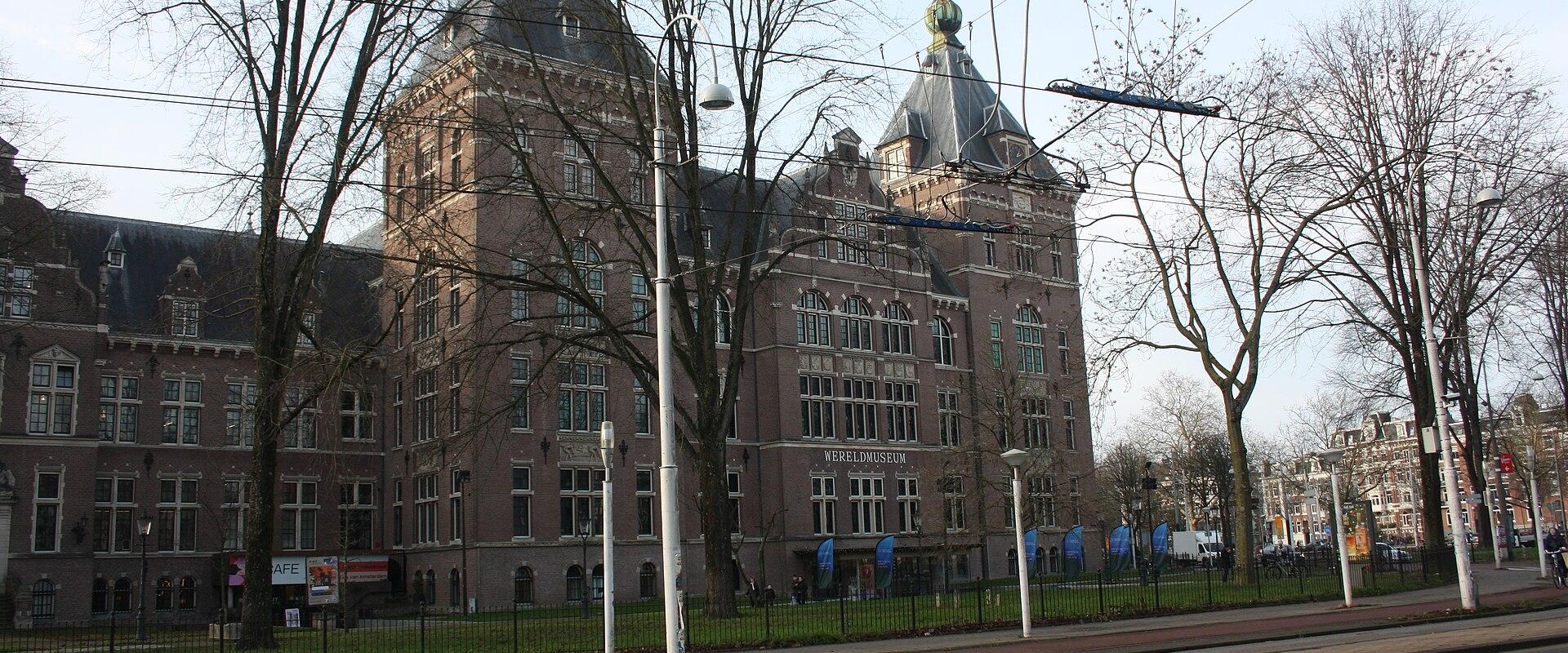 The Tropenmuseum (Wereldmuseum) building in Amsterdam