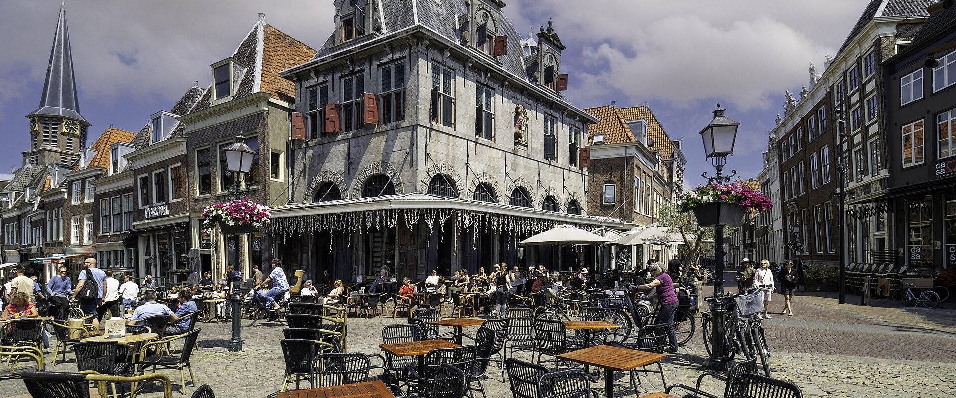 The Waag on the Roode Steen square in Hoorn