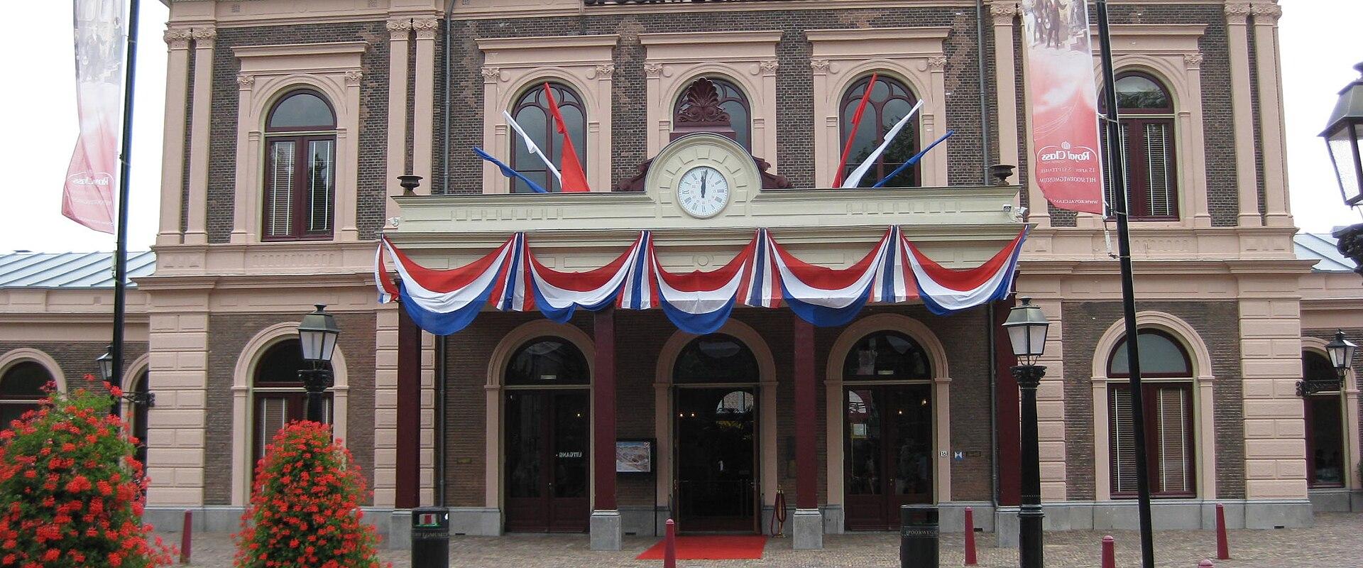 The historic Maliebaan station that houses the Spoorwegmuseum, Utrecht