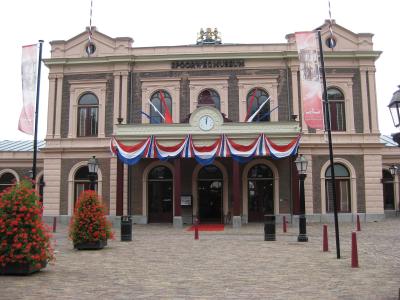 The historic Maliebaan station that houses the Spoorwegmuseum, Utrecht