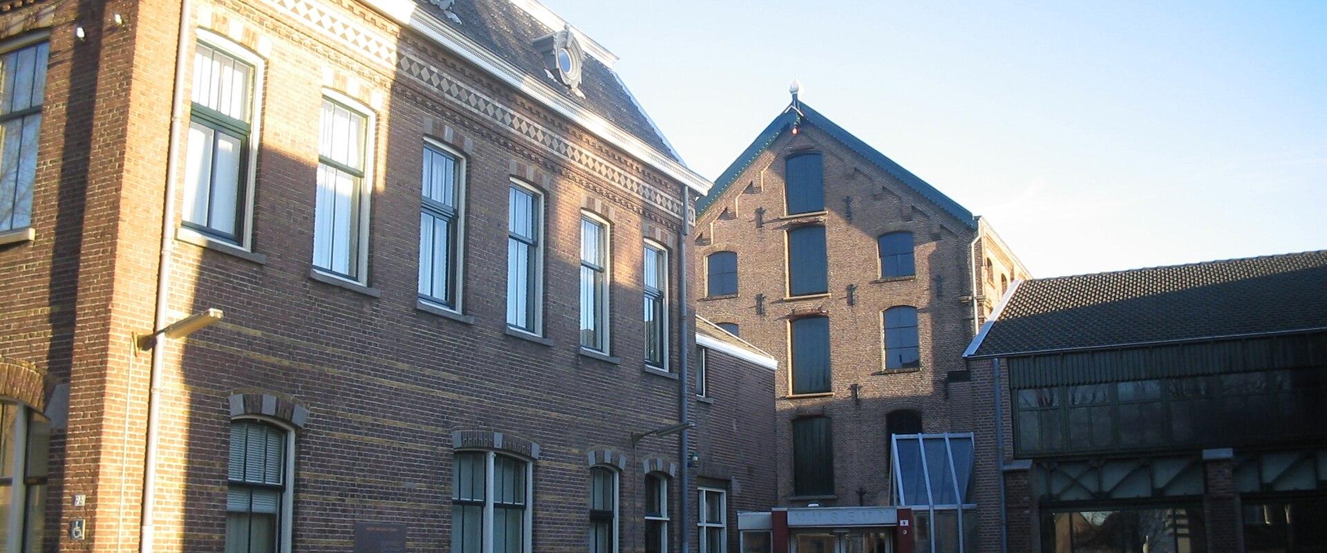 The former wool mill that houses the TextielMuseum in Tilburg
