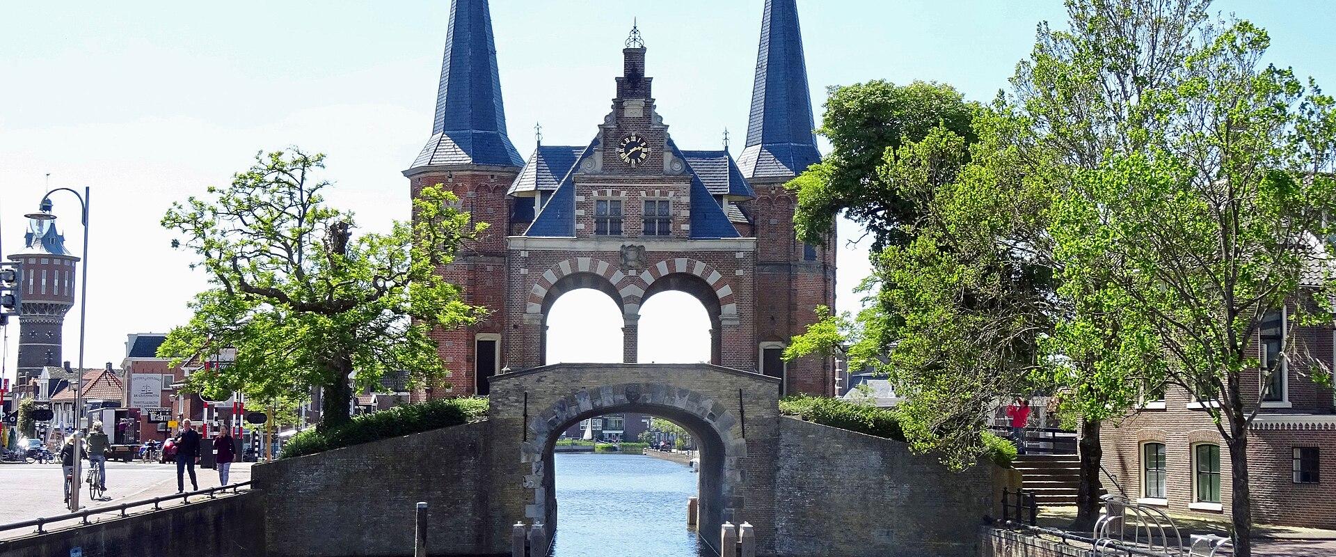 Rijksmonument Waterpoort Sneek uit 1613