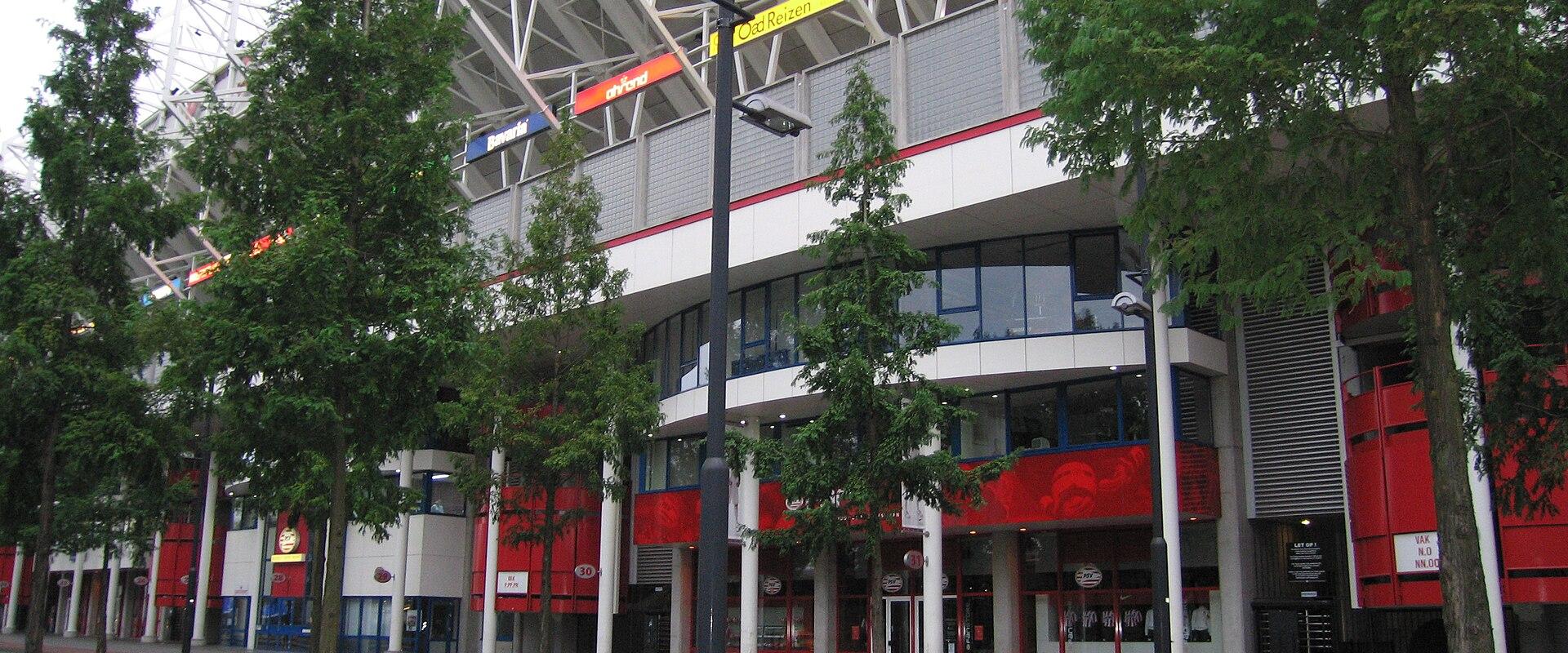 The Philips Stadion in Eindhoven, home of PSV and its museum