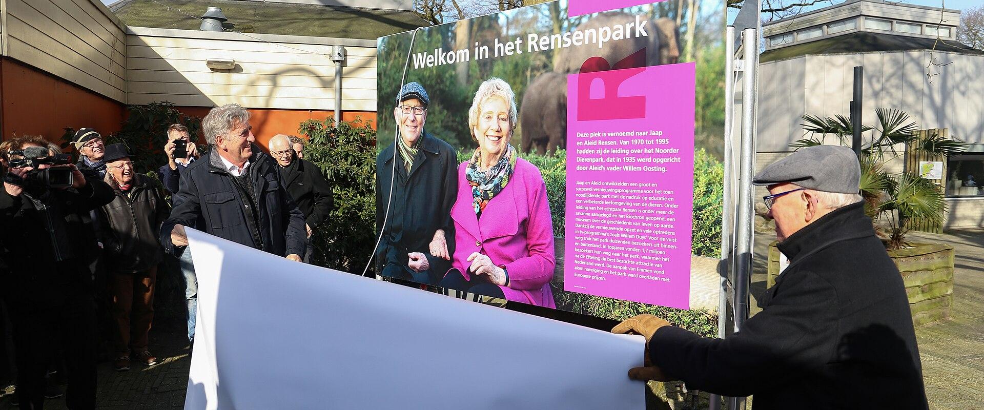 Onthulling Rensenpark 2018