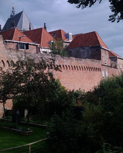 The medieval city walls of Zutphen