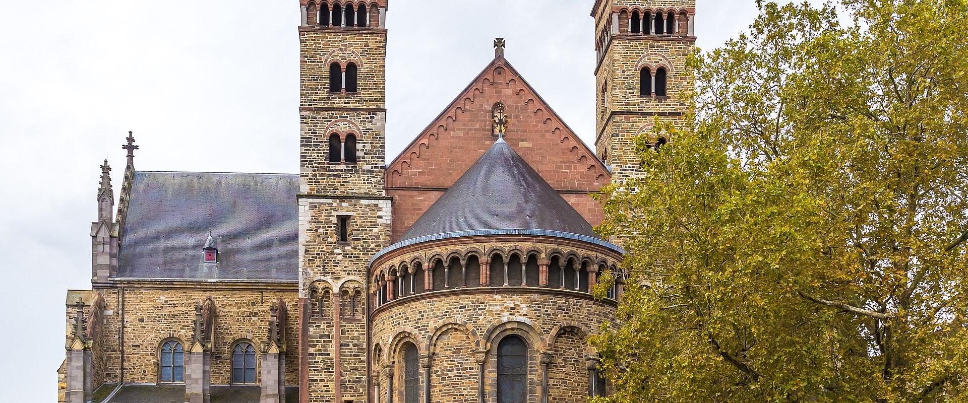 The Basilica of Saint Servatius in Maastricht, home of its treasury