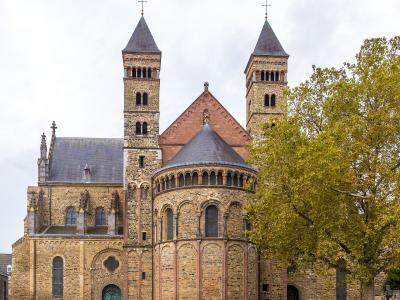 The Basilica of Saint Servatius in Maastricht, home of its treasury