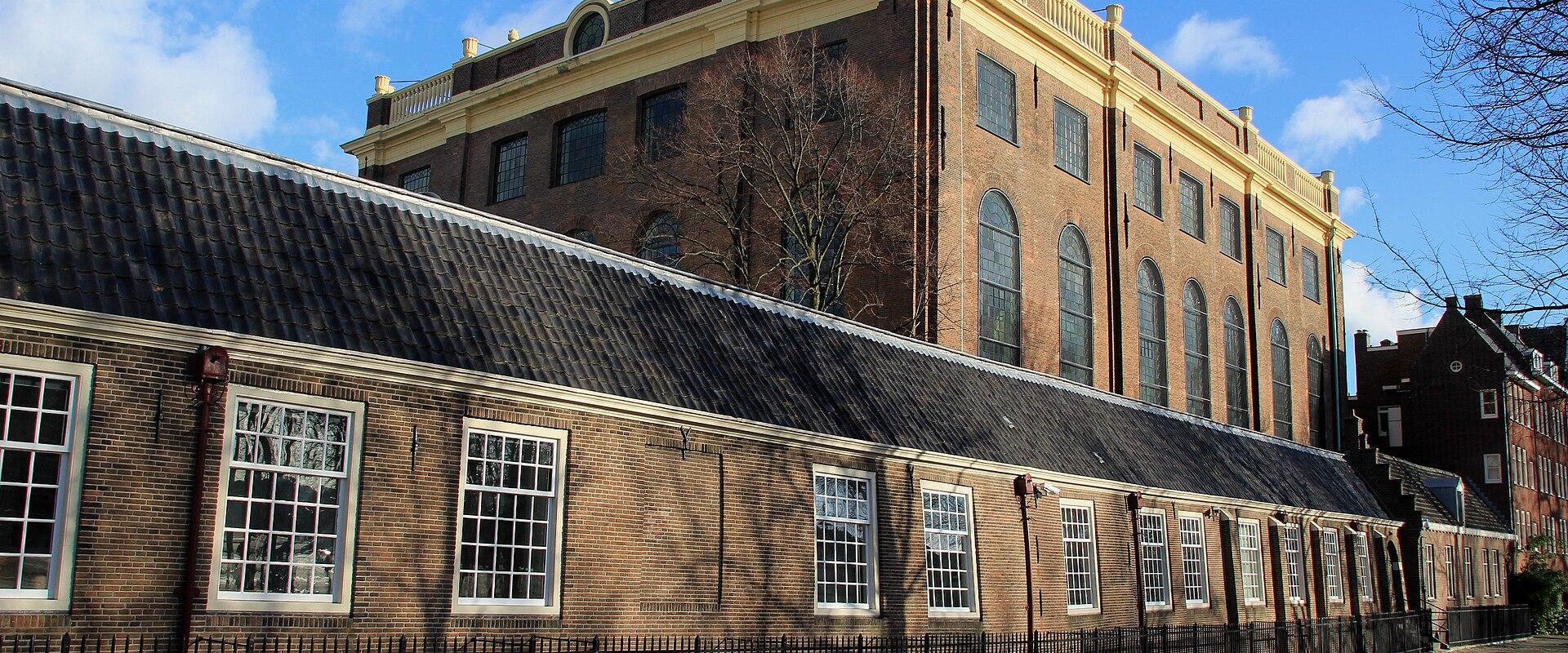 The Portuguese Synagogue in Amsterdam's old Jewish Quarter