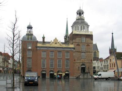 Stadhuis Goes on the Grote Markt with its rococo tower