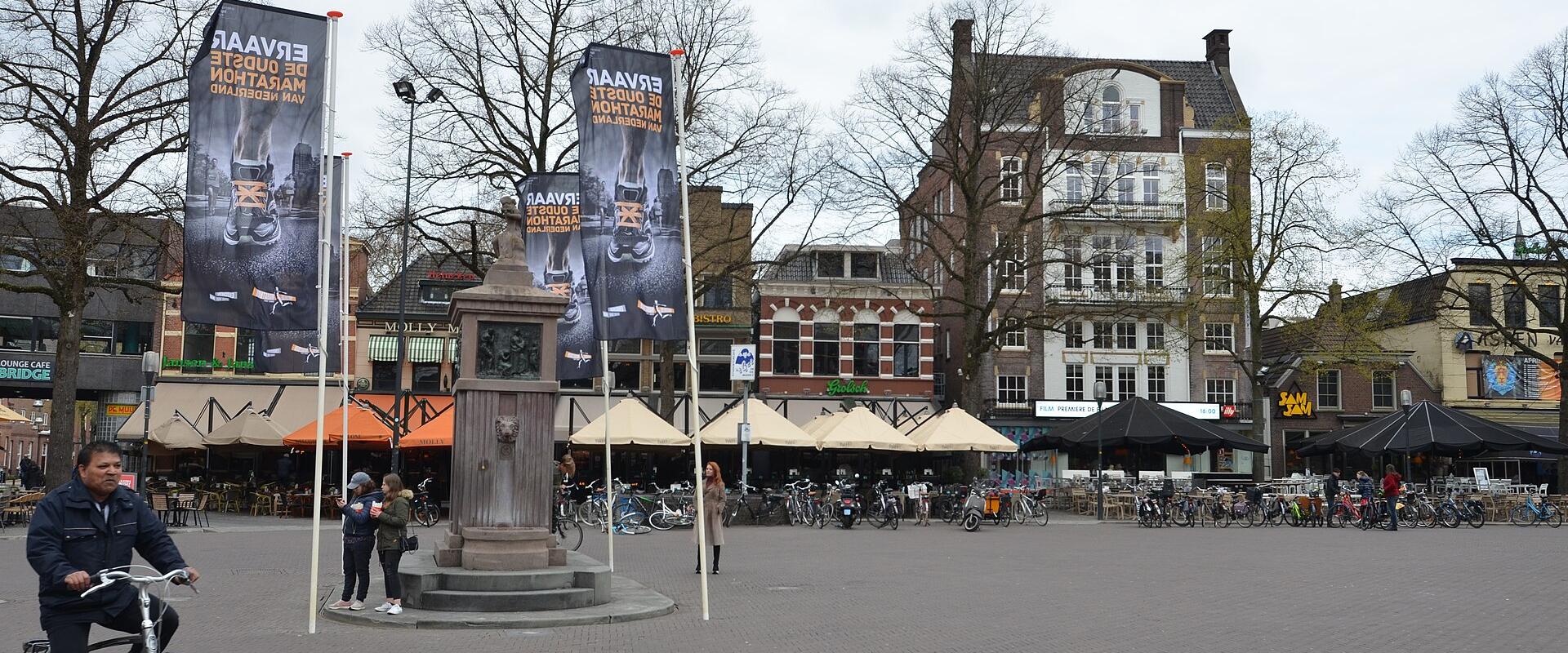 The Oude Markt square in Enschede