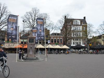 The Oude Markt square in Enschede