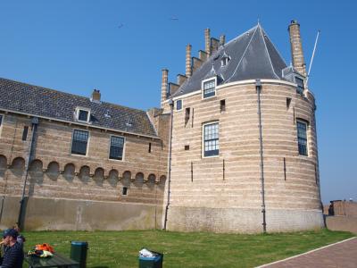 The Campveerse Toren on the harbour front at Veere