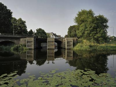 Locks where the Binnendieze enters the old town of ’s-Hertogenbosch