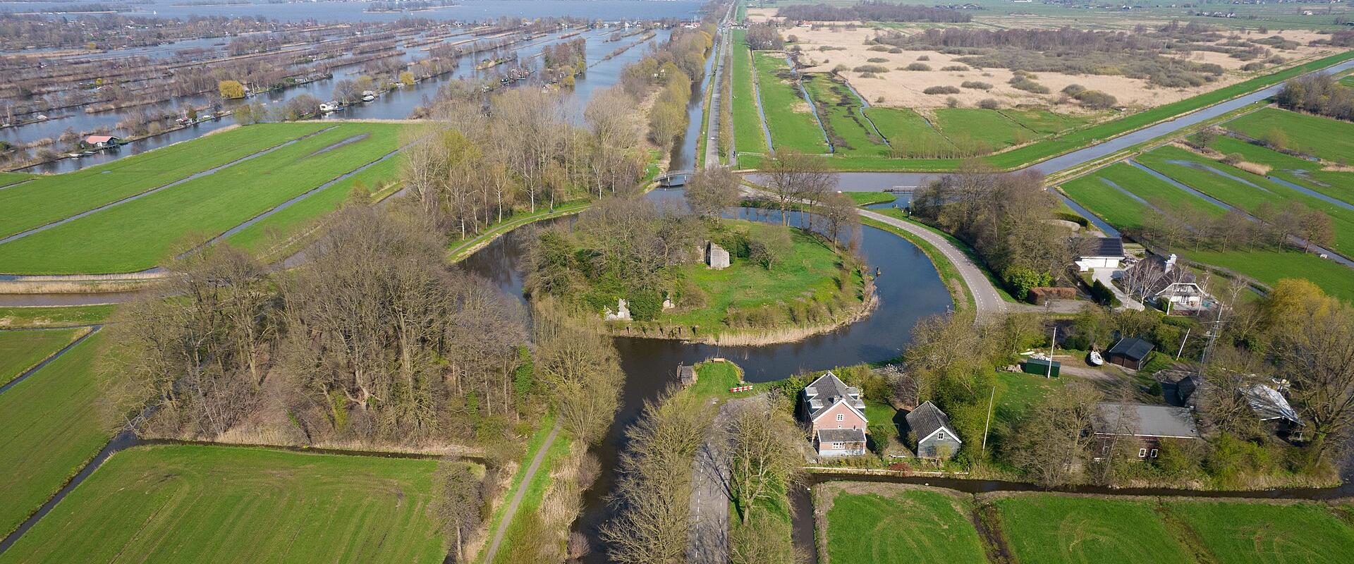 Nieuweweg Cycle Path to Fort Tienhoven