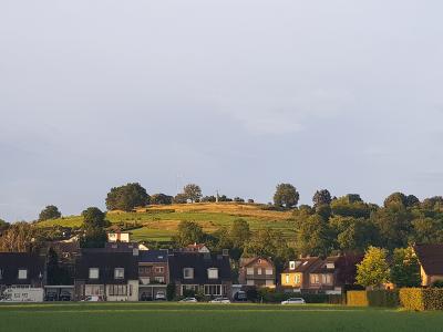 The Gulperberg rising above the houses of Gulpen