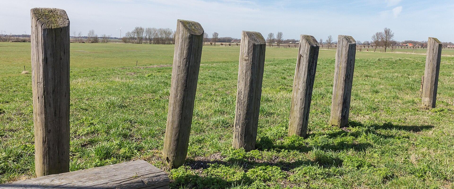 Schokland UNESCO site, former island in the Noordoostpolder