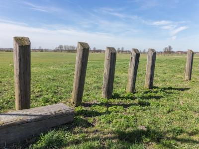 Schokland UNESCO site, former island in the Noordoostpolder